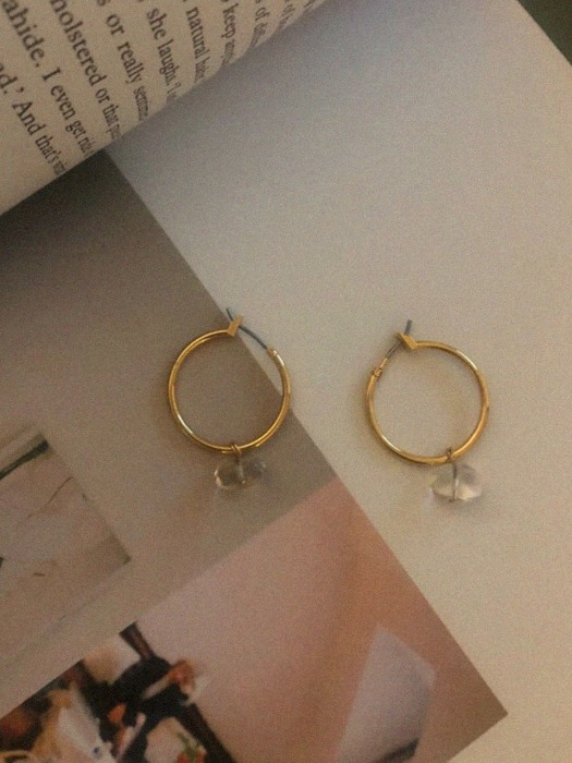 chloe gold earring