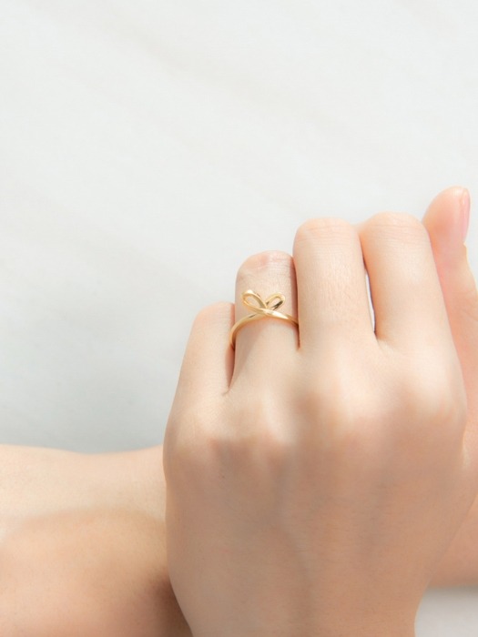 Ribbon Ring (14k Gold)