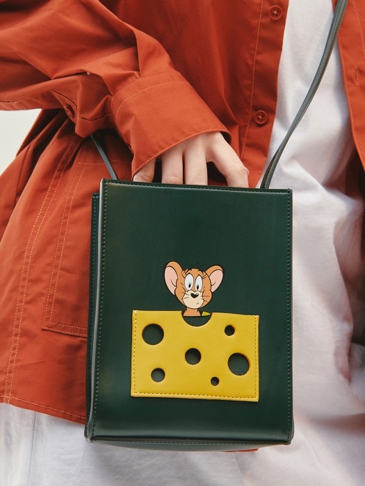 [SS20 Stereo & Jerry] Cheese Pocket Mini Bag(Green)