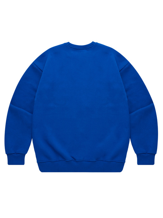 20ELSP001 Basic Logo Sweatshirts_Cobalt Blue