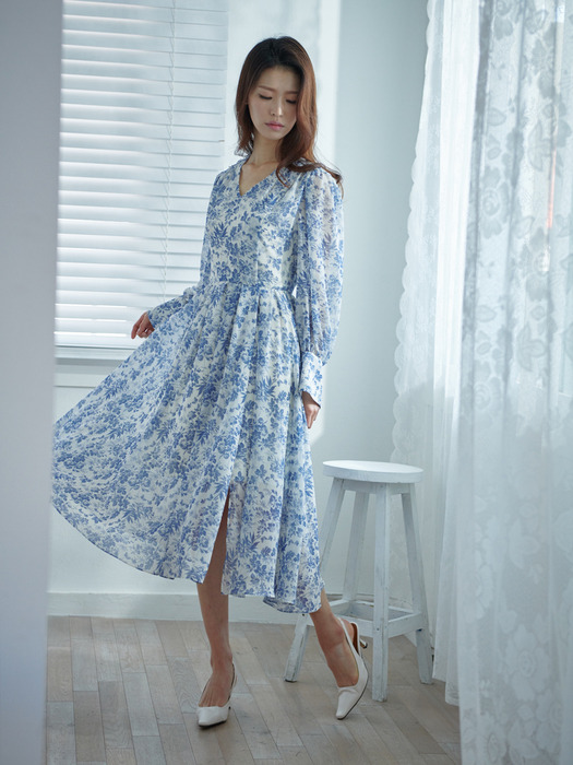 Le ciel dress blue