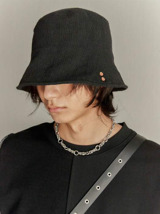 UNISEX ETHNIC BUCKET HAT aaa246u(BLACK)