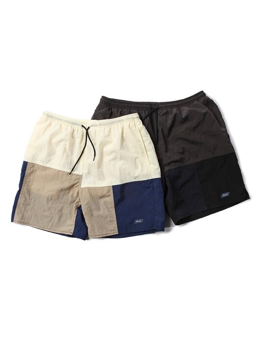Multi Color Swim Shorts -Dark-