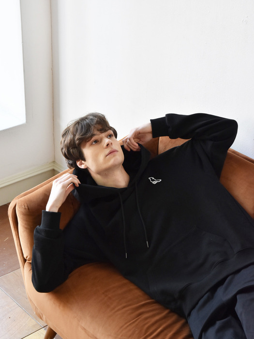 Black Essential Hoodie