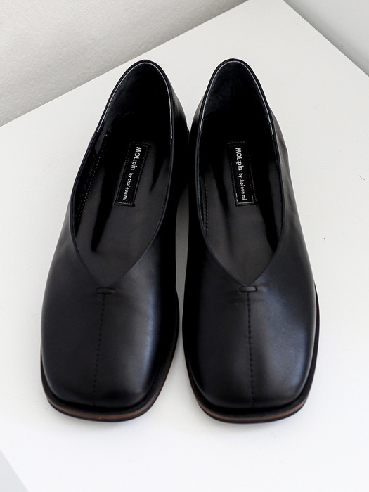 QS flat shoes_black