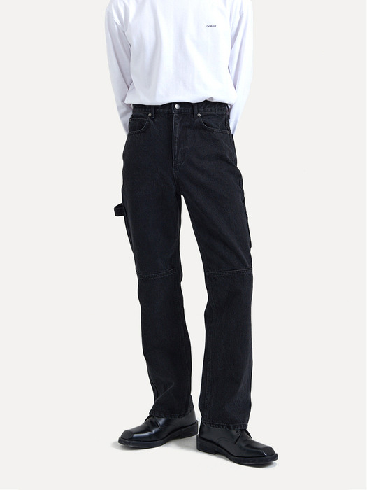 SOLID CARPENTER DENIM (BLACK)