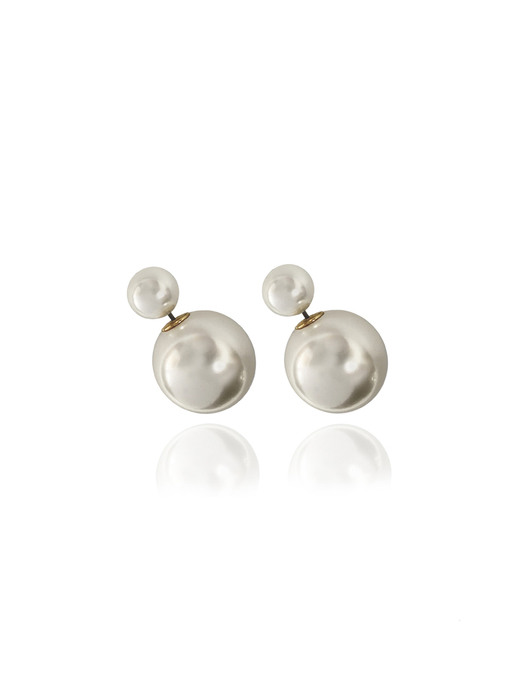 Pearl & Pearl Earrings