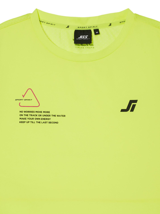 ABR Singlet 옐로우 로고프린트 남성 민소매티셔츠 JMTS1B454Y1