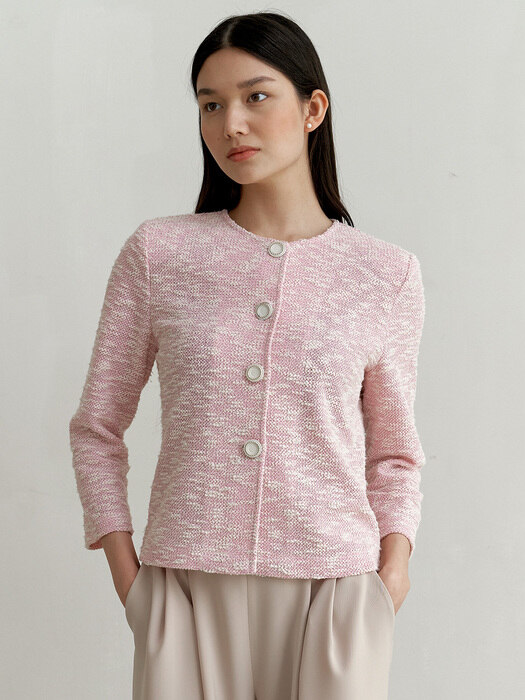 Cardigan-pink