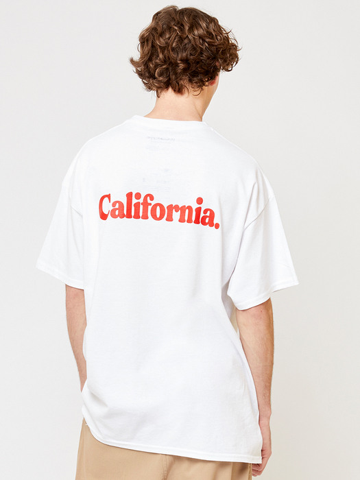 DT347_California Vintage T-shirts_W/Ivory