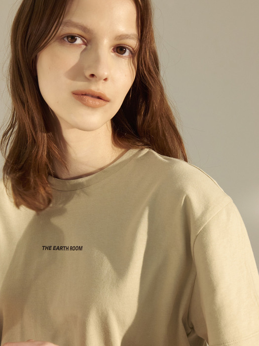 [EXCLUSIVE] THE EARTH ROOM T-SHIRTS, SAGE GREEN