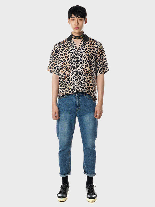 Amur Leopard Half Shirts(UNISEX)_UTS-SS32 