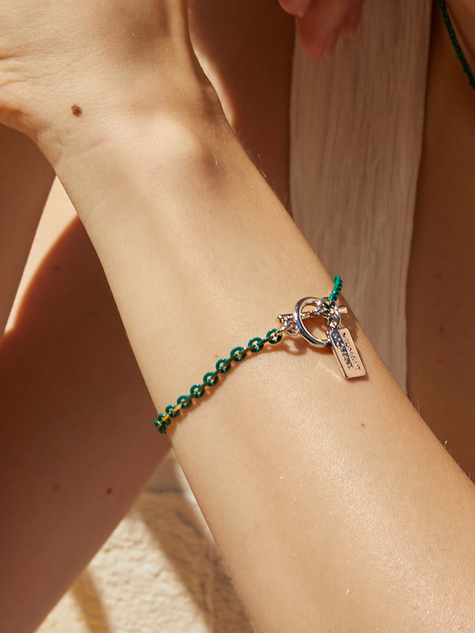 graze bracelet - green