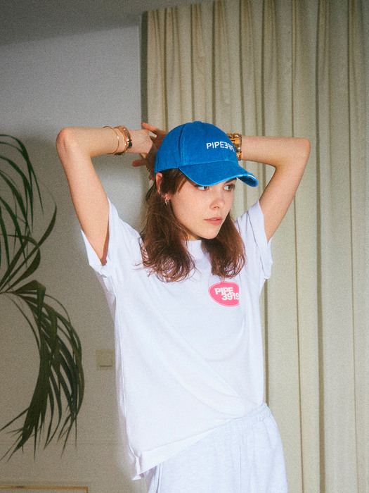 PIPE LOGO Damage Ballcap (Blue)