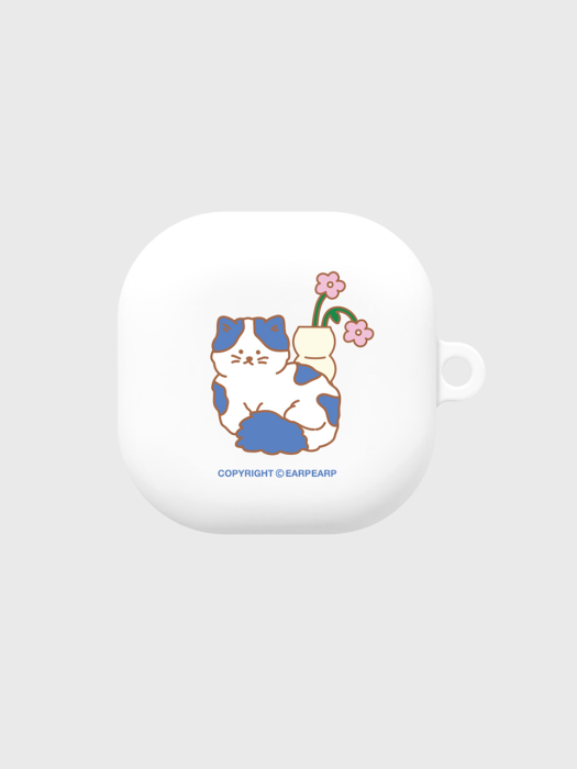 FLOWER CAT-WHITE(버즈-컬러젤리)