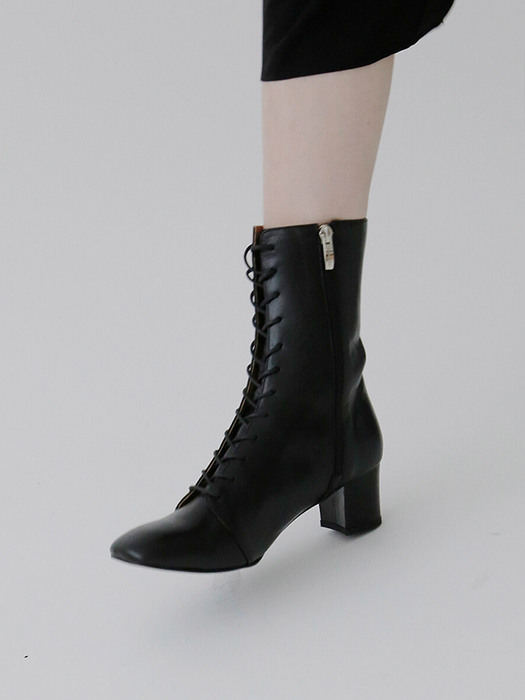 rim014 laceup boots (black)