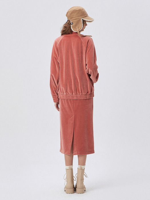 Wappen Velvet Skirt (For WOMEN)_QWKAX21600ORX