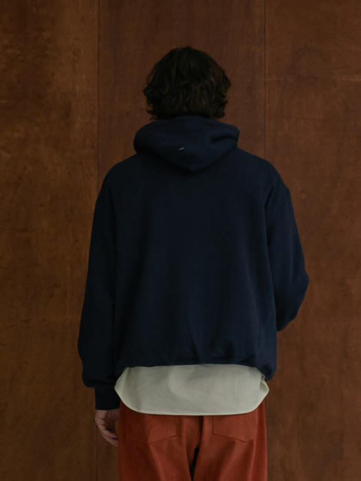 Classic logo hoodie Navy