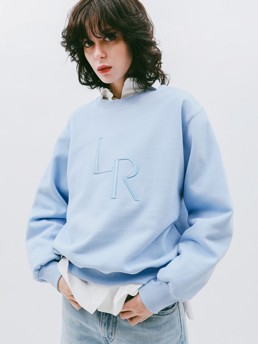 LR Convex Sweatshirt Sky blue