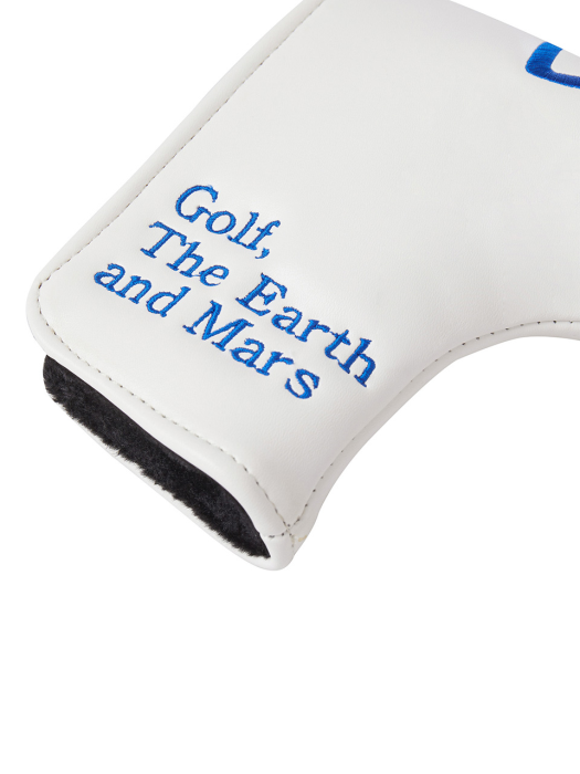 ATMS SPACESHIP PUTTER COVER - White