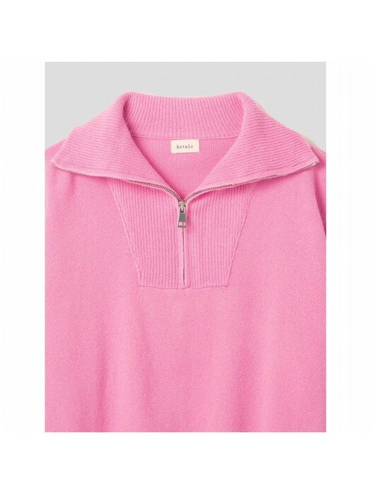 Wing Collar Knit Pullover  Magenta (WE2951C54X)