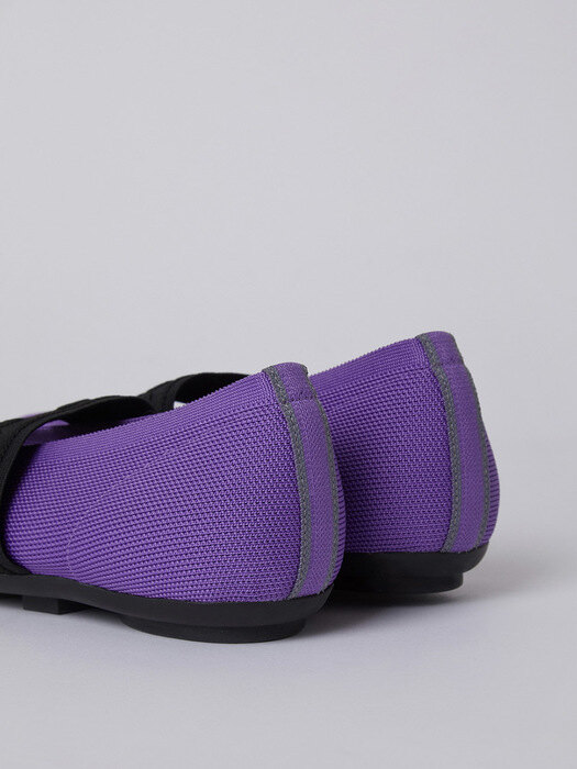 [SB X NODO KNITS] Logo e-band knit flat(purple)_DG1DA22604PUR