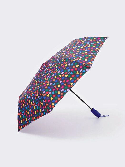 하트 프린트 우산 B226JIZ032BKF
