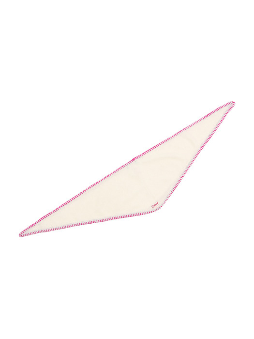 100% Cashmere petit scarf-fuchsia pink