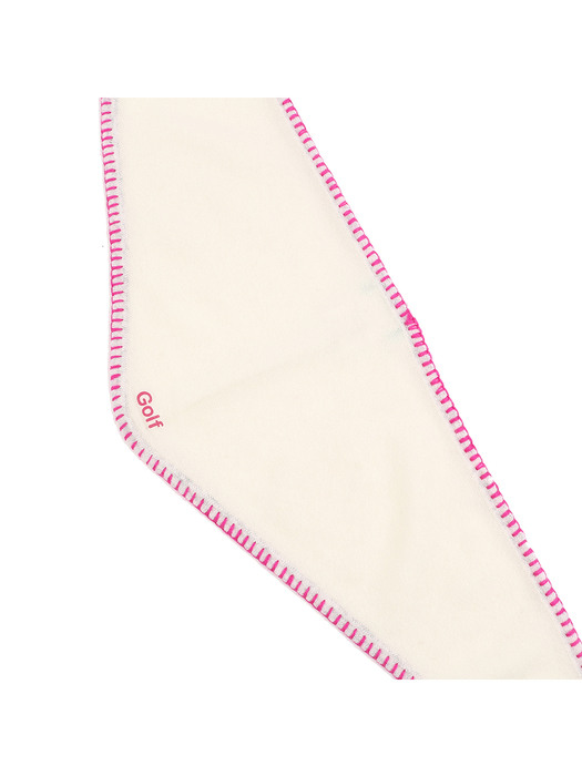 100% Cashmere petit scarf-fuchsia pink