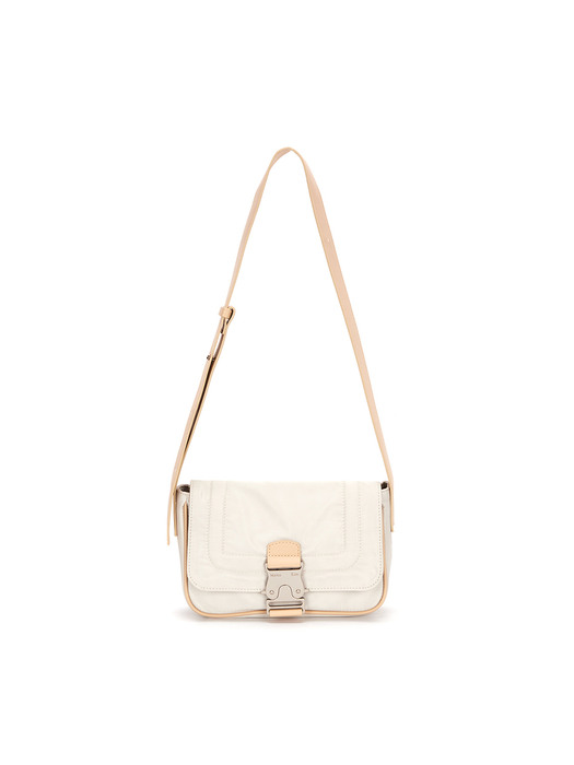 MINI BUCKLE BAG IN WHITE