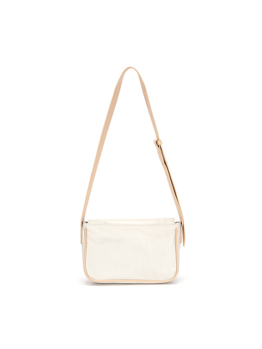 MINI BUCKLE BAG IN WHITE