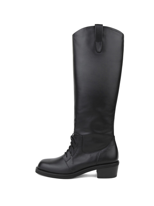 Ride with me Long Boots - Black 