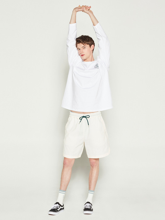 CLASSIC RACKET LONG TEE (WHITE)_MAN