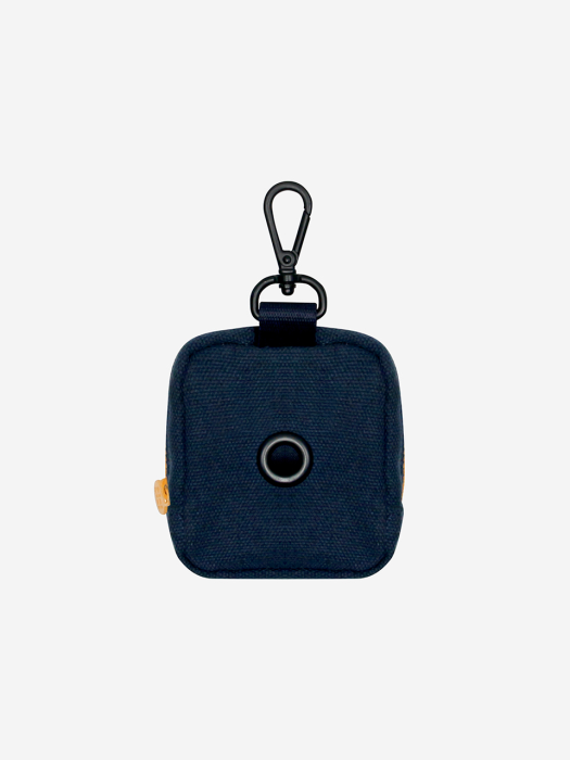 SIGNATURE LOGO ZIPPER POOP BAG-NAVY(풉백)