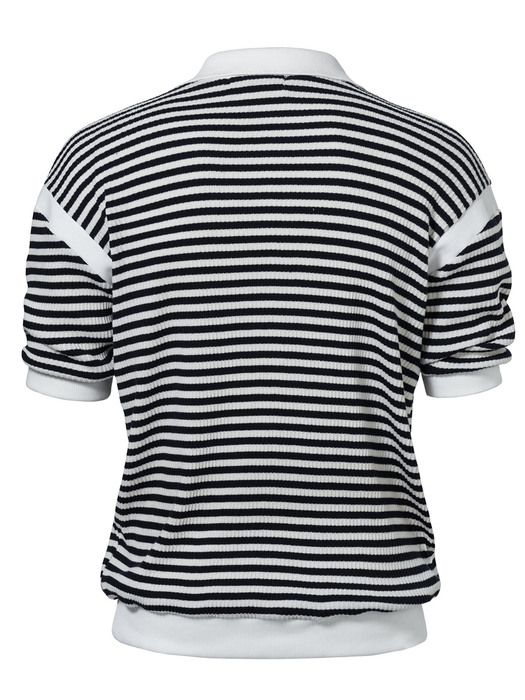 bluesf stripe pique t-shirt