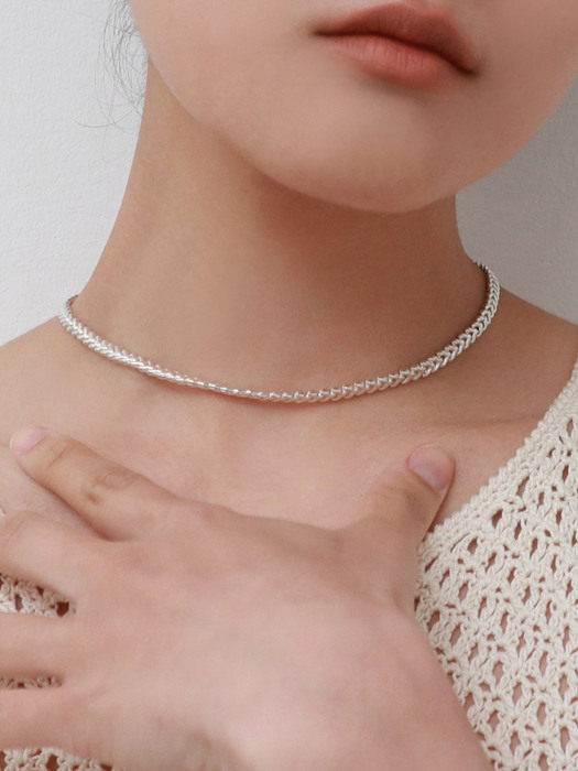 silver katena necklace