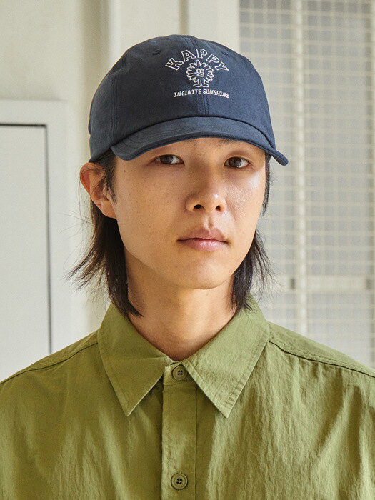 KAPPY SUNSHINE CAP NAVY