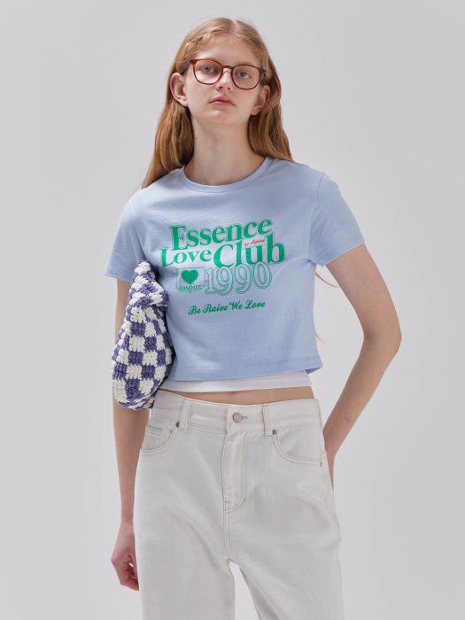 Loveclub Graphic T-shirt in Blue VW3ME262-22