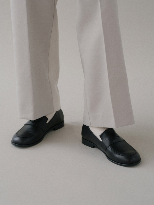 Ronald penny loafer Black