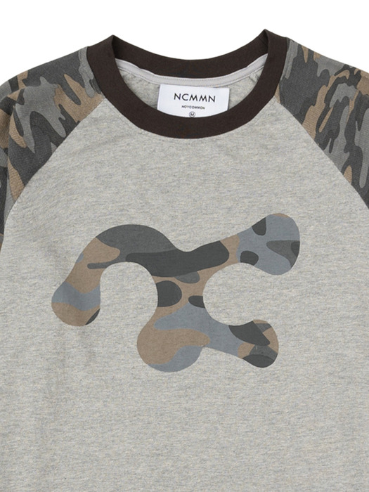 CAMOUFLAGE CROP LONG SLEEVE GY