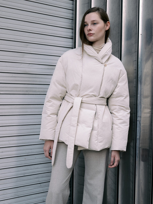[City Outdoor] Shawl Collar Down Jacket