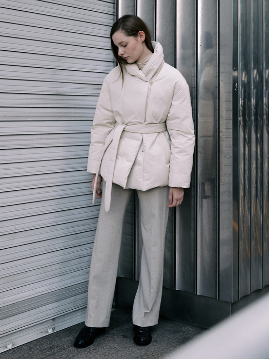 [City Outdoor] Shawl Collar Down Jacket