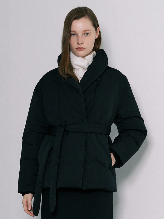 [City Outdoor] Shawl Collar Down Jacket_2color