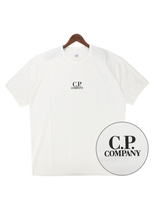 [CP컴퍼니] 23SS (14CMSS183A 002246G 103) 남성 로고 반팔 티셔츠