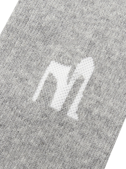 SOLID SYMBOLSOCKS_melange grey