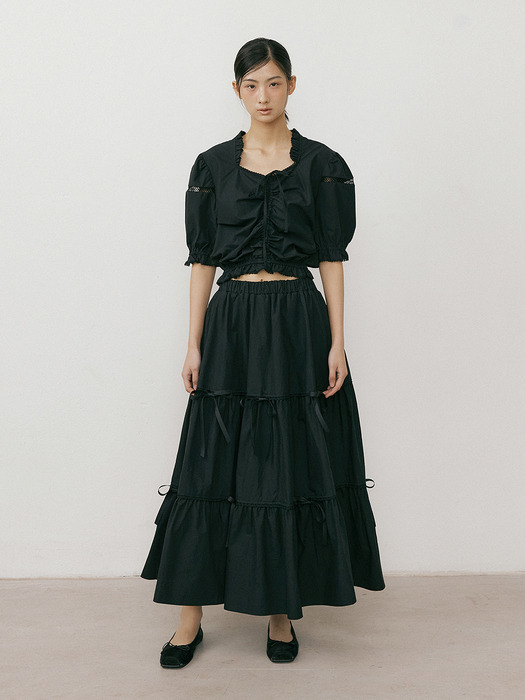 French Cancan Skirt (black)