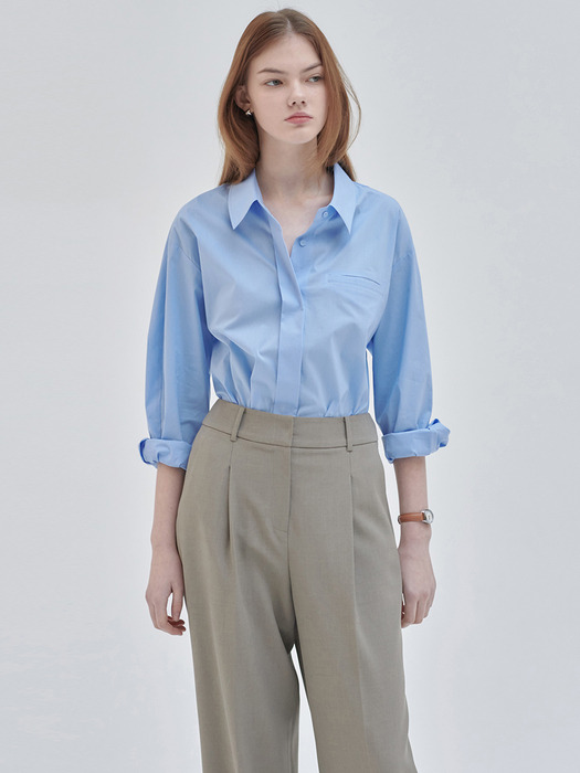 24SN basic shirts [BL/ST]