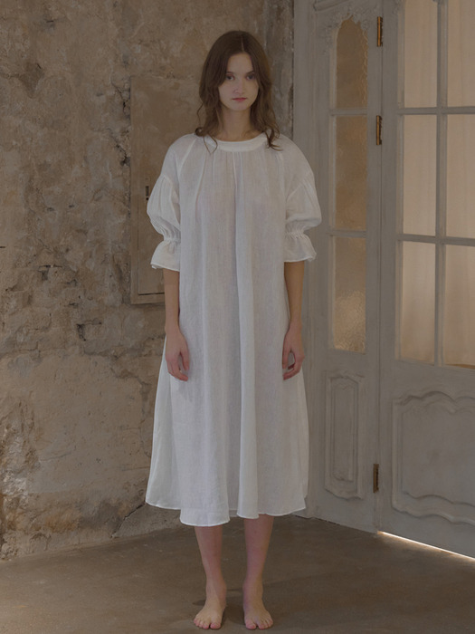 french linen dress