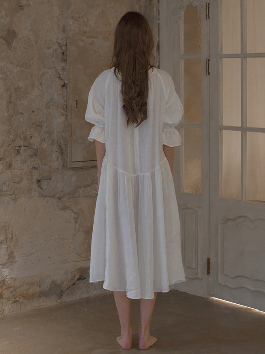 french linen dress