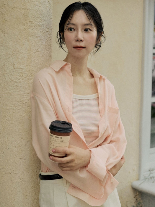 [4차리오더] MACARON LINEN SHIRT